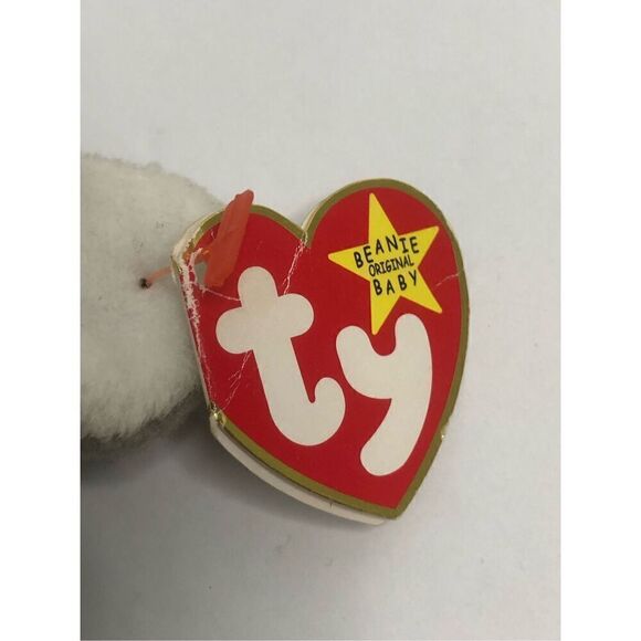 ty beanie baby mel the koala bear 1996 style number 4162 grey collectible flawed - Picture 6 of 9